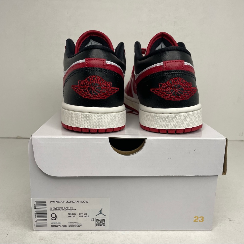 Nike Air Jordan 1 Retro Low WMNS “Reverse Black Toe” NEW - Picture 4 of 4